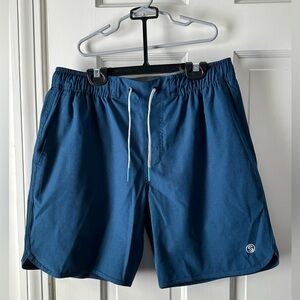 Scales Blue Fishing Shorts